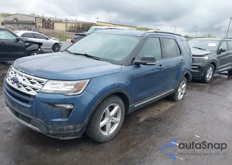 2018 Ford Explorer Xlt from USA, damaged, VIN 1FM5K7D82JGC48134